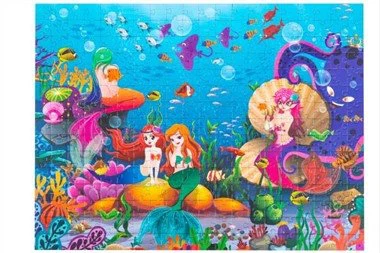 Óvodáskorú gyermekek könnyű puzzle